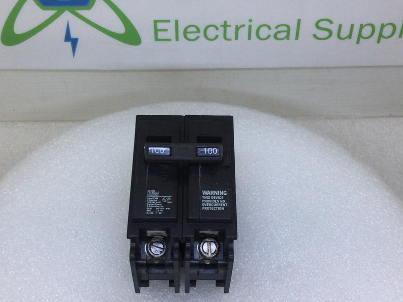 ITE Q2100S 100 Amp 2 Pole 120/240V Molded Case Switch