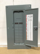 Square D HOM2448L125PGC 125 Amp 24 Space 120/240 VAC MLO Load Center w/Cover