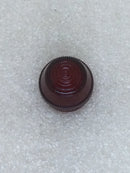 Red Plastic Pilot Light Lens 1" in Diameter