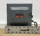 Cutler-Hammer 4143H301 30 Amp 3 Phase 240V Type D Fusible Safety Switch 8" X 8"