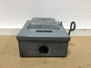 Cutler-Hammer 4143H301 30 Amp 3 Phase 240V Type D Fusible Safety Switch 8" X 8"