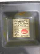 Cutler-Hammer 4143H301 30 Amp 3 Phase 240V Type D Fusible Safety Switch 8" X 8"
