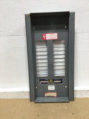 Square D NQOB-58334-1A 20 Space Load Center Dead Front Cover Only 9" X 17"