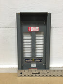 Square D NQOB-58334-1A 20 Space Load Center Dead Front Cover Only 9" X 17"
