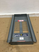Square D NQOB-58334-1A 20 Space Load Center Dead Front Cover Only 9" X 17"