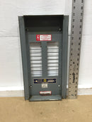 Square D NQOB-53163-3C 20 Space Load Center Dead Front Cover Only 9" X 17"