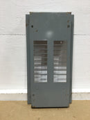 Square D NQOB-53163-3C 20 Space Load Center Dead Front Cover Only 9" X 17"