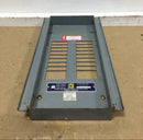 Square D NQOB-53163-3C 20 Space Load Center Dead Front Cover Only 9" X 17"