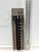 Cutler-Hammer CH42L225G 225 Amp 42 Space 120/240V Load Center Guts Only 6" X 22"