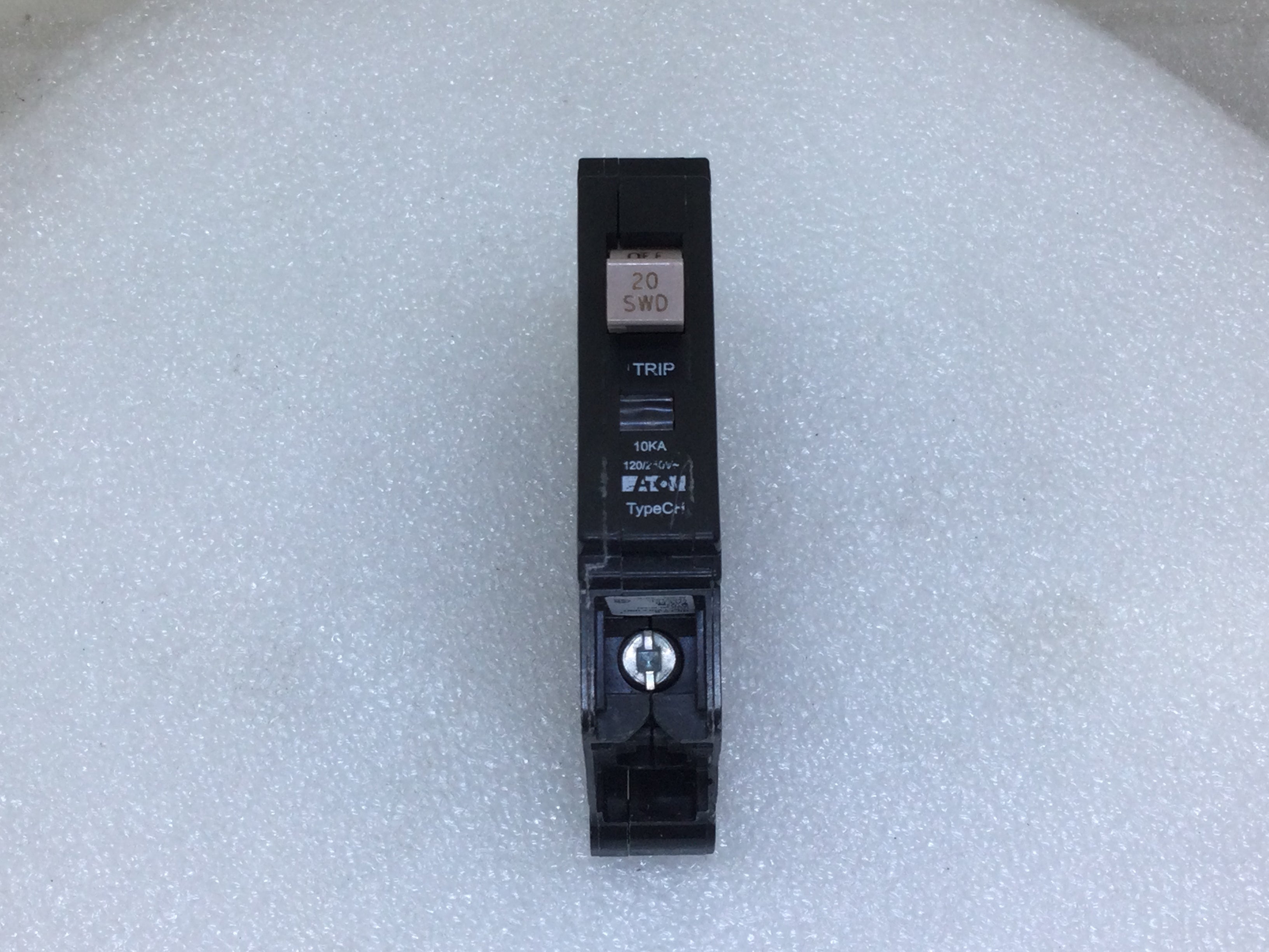 Cutler Hammer CHF120 20 Amp 1 Pole 120/240V Breaker - Cosmetic Flaw