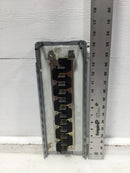 Cutler Hammer CL122424 100 Amp 12 Space 120/240V Load Center Guts Only 6"x15.5"