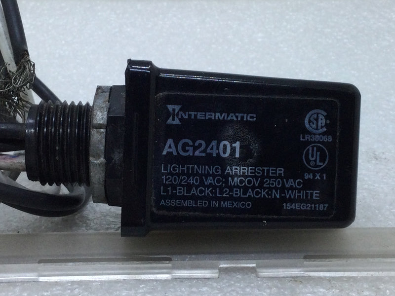 Intermatic AG2401 120/240VAC Lightning Arrestor