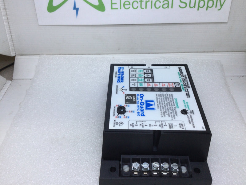 Wagner On Guard WPC-800 3 Phase Motor Protector w/ 10 Fault Memory