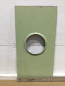 Milbank Nema 3R Painted Ringless Meter Socket Cover Only w/Latch 13" X 26"