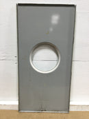 Milbank Nema 3R Painted Ringless Meter Socket Cover Only w/Latch 13" X 26"