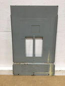 GE 12 Space Dead Front Only with Main Breaker Slot/Opening 12.5" X 20"