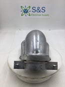 Arlington 146 2 1/2" Multi-Hole Clamp-On Die-Cast Aluminum Service Entrance Cap