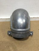 Arlington 148 3 1/2" Multi-Hole Clamp-On Die-Cast Aluminum Service Entrance Cap