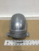 Arlington 148 3 1/2" Multi-Hole Clamp-On Die-Cast Aluminum Service Entrance Cap