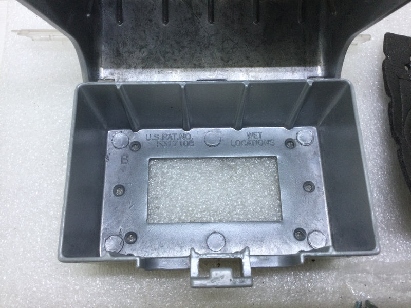 Hubbell WP26MH Weatherproof Hood 1-Gang Outlet Box