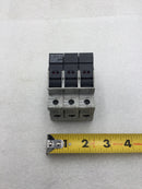 Allen-Bradley 1492-FB3C30-L 3 Pole 30 AMP 600 VAC Class CC Fuse Holder