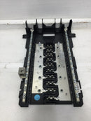 Square D HOM2040M200RB 200 Amp 10 Space 120/240 VAC Load Center Guts Only 9"X16"