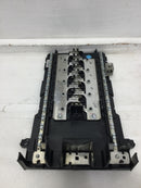 Square D HOM2040M200RB 200 Amp 10 Space 120/240 VAC Load Center Guts Only 9"X16"