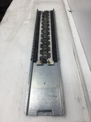 Cutler-Hammer BR4242B225 225 Amp 42 Space 120/240V Load Center Guts Only 6"X33"