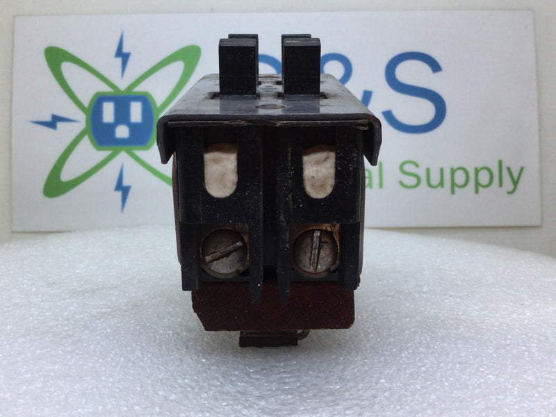 Square D MO481111 15 Amp 4 Circuit Obsolete XO Style Plug In Circuit Breaker