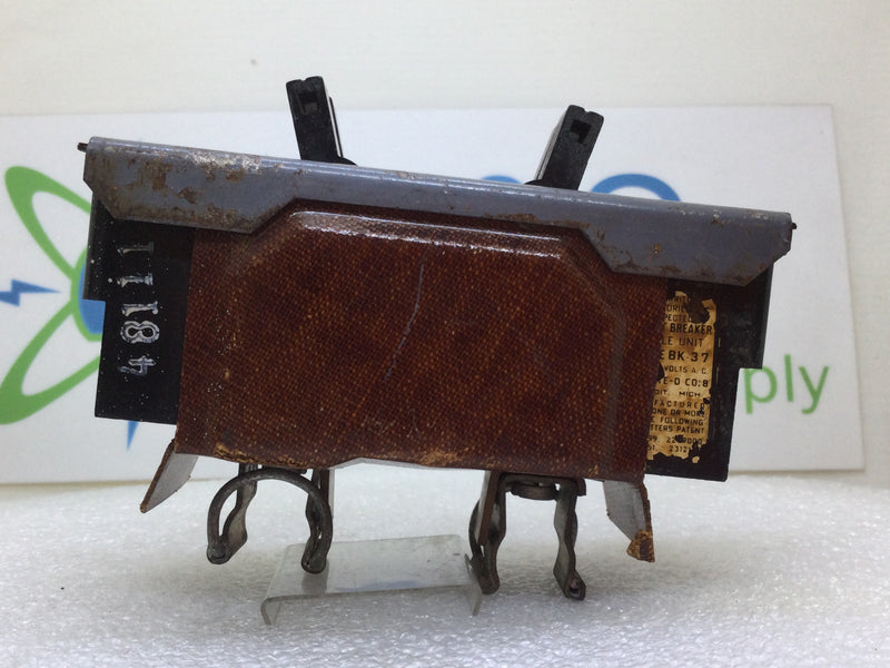 Square D MO481111 15 Amp 4 Circuit Obsolete XO Style Plug In Circuit Breaker