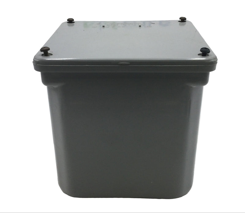Scepter 077698 JB6x6x6 PVC Junction Box Conduit 6" x 6" x 6"
