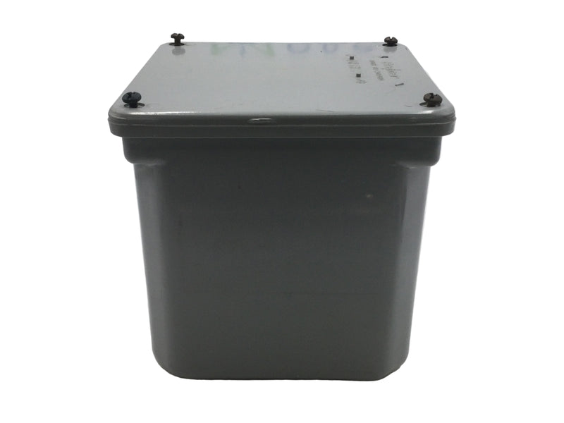Scepter 077698 JB6x6x6 PVC Junction Box Conduit 6" x 6" x 6"