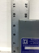 Square D HOM2-4L70 70 Amp 2 Space 120/240V Dead Front Only 9 1/2" x 5"