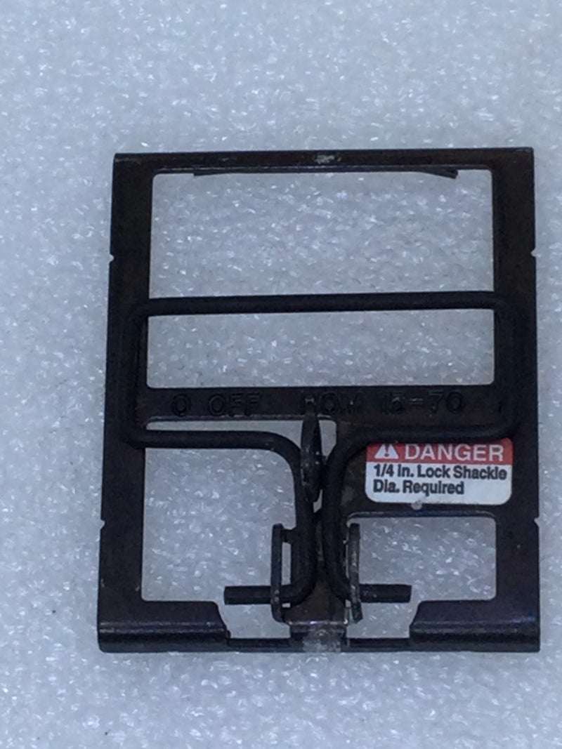 Square D HOM2PALA Homeline Handle Padlock Attachment fits 15A to 70A B