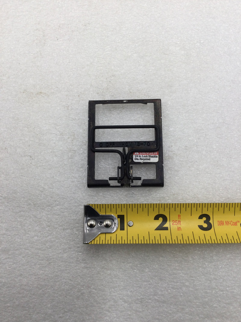 Square D HOM2PALA Homeline Handle Padlock Attachment fits 15A to 70A B