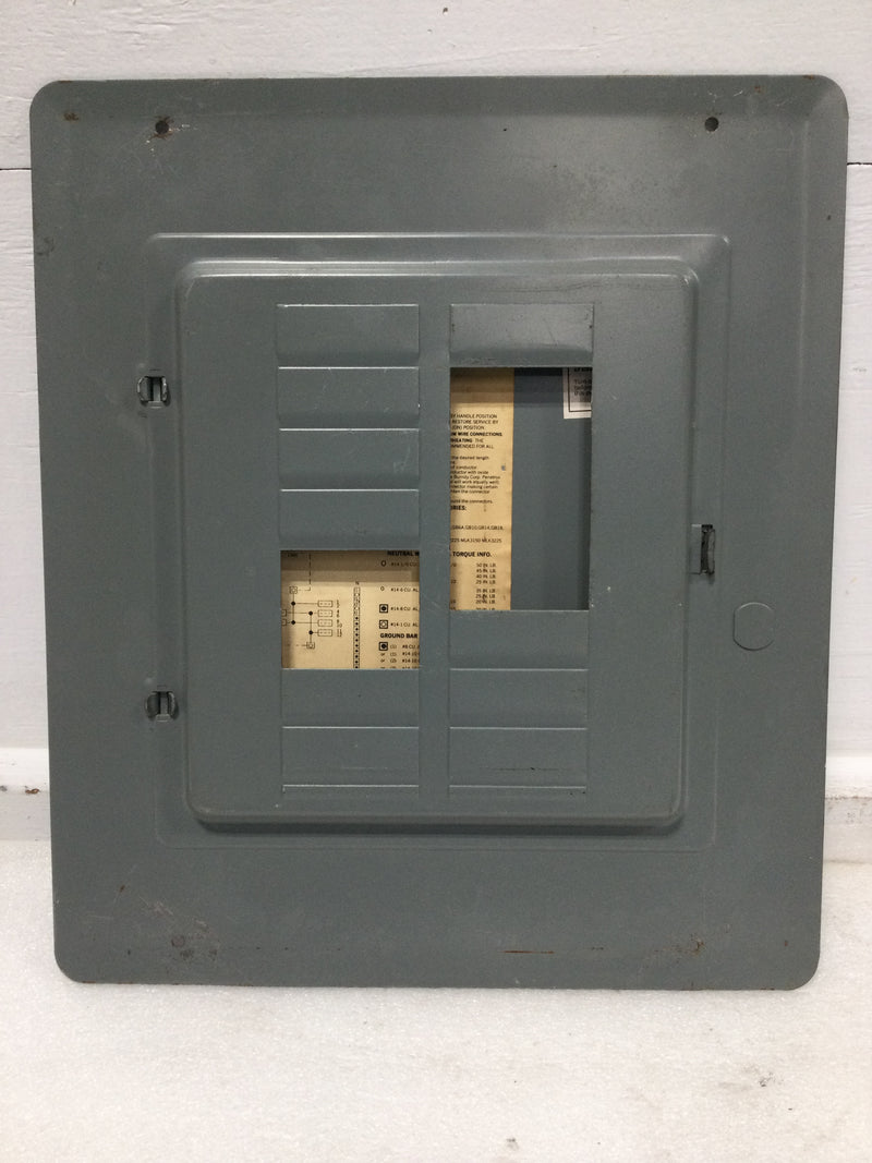 Westinghouse S6-12FNG,SNG 100 Amp 16 Space 120/240V Panel Door 15 3/8" x 13 3/8"