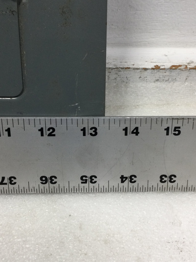 Westinghouse S6-12FNG,SNG 100 Amp 16 Space 120/240V Panel Door 15 3/8" x 13 3/8"