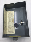 Allen-Bradley 509-AAXD 18 Amp 2 Pole Motor Starter w/120V Coil and Enclosure