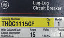 GE/General Electric THQC1115GF 15 Amp 1 Pole 120V Model 1 GFCI Circuit Breaker