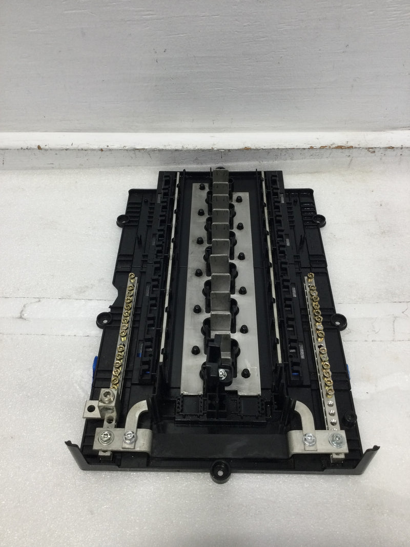 Eaton BRP20B100V25 100 Amp 20 Space 120/240V Load Center Guts Only 9"X16"-Flaw