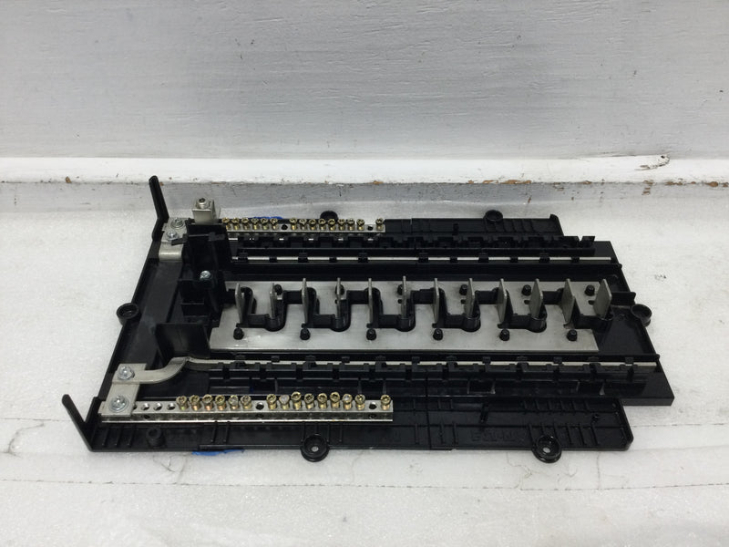 Eaton BRP20B100V25 100 Amp 20 Space 120/240V Load Center Guts Only 9"X16"-Flaw