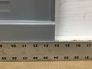 Cutler-Hammer 30 Space Load Center Dead Front Only w/Main Breaker Slot 14" X 34"