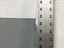 Cutler-Hammer 30 Space Load Center Dead Front Only w/Main Breaker Slot 14" X 34"