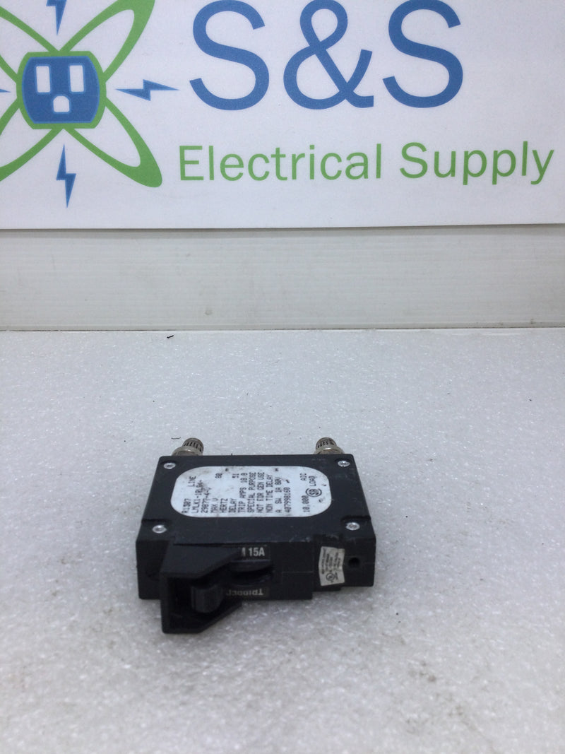 Airpax LMLK1-1RLS4-29877-4-0 80 Volt 15 Amp Breaker