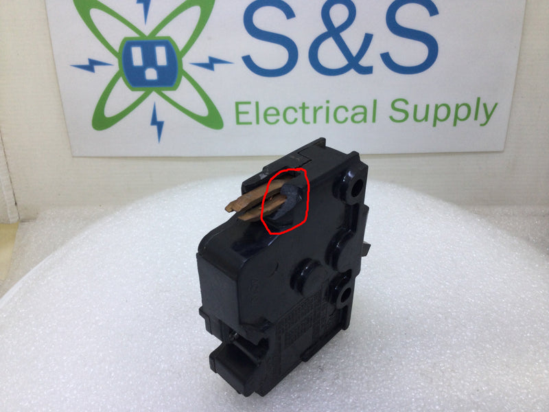 FPE NA140 40 Amp 1 Pole 120/240V Stab-Lok (Thick) Breaker - Cosmetic Flaw