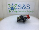 GE CR104PBM91R5 35MM Red Mushroom Head Push Button Switch 10 Amp 600 VAC