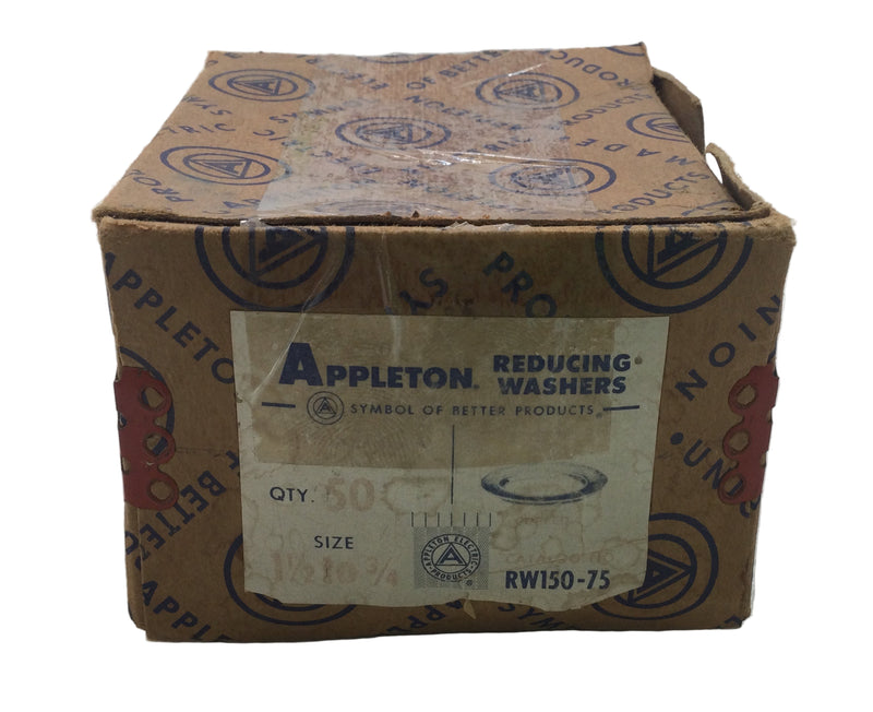 Reducing Washer Appleton Electric RW150-75 1 1/2" to 3/4" Cupped