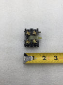 General Electric CR104PXC91 Standard Double Circuit Contact Block 1 NO and 1 NC