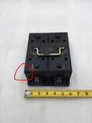 ITE/Weco Atlanta 100 Amp 2 Pole 240V Pull Out Fuse Holder - Cosmetic Flaw