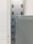 Cutler Hammer BRP16L125 125 Amp 16 Space 120/240V Panel Door 19 3/4" x 15 3/8"